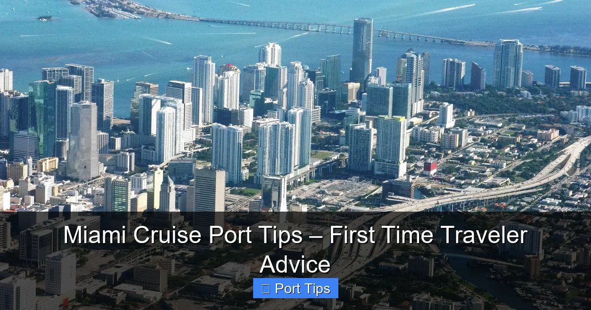 Miami Cruise Port Tips – First Time Traveler Advice - content2 visual guide