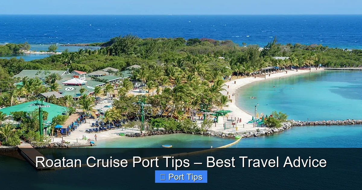Roatan Cruise Port Tips – Best Travel Advice - content1 visual guide