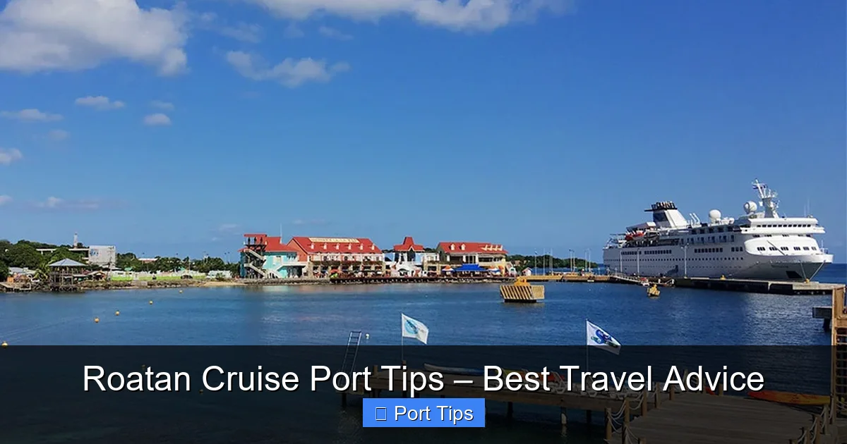Roatan Cruise Port Tips – Best Travel Advice - content2 visual guide