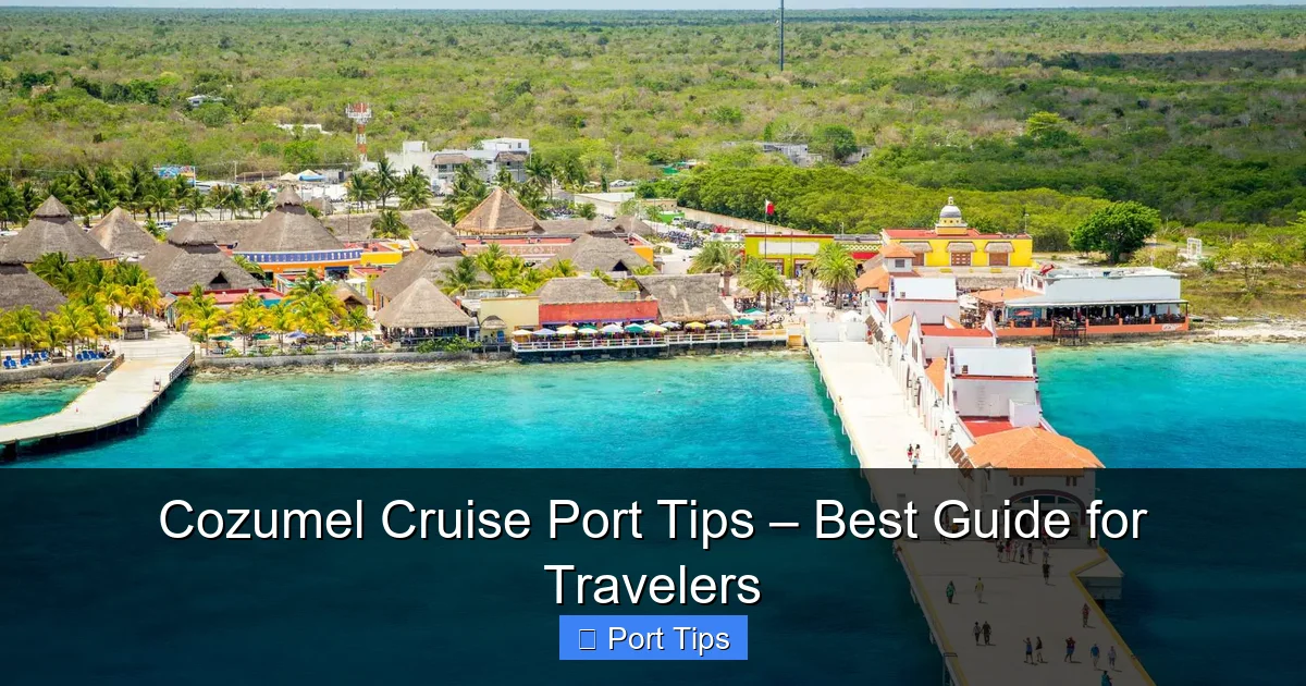 Cozumel Cruise Port Tips – Best Guide for Travelers - content2 visual guide