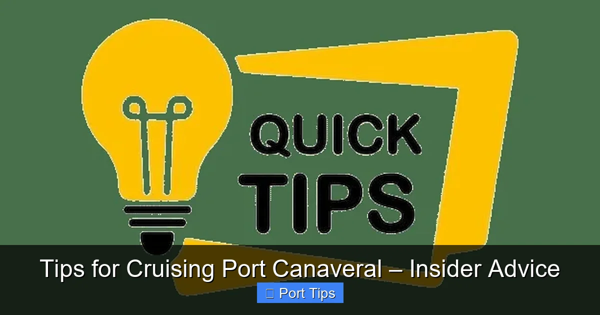 Tips for Cruising Port Canaveral – Insider Advice - content2 visual guide