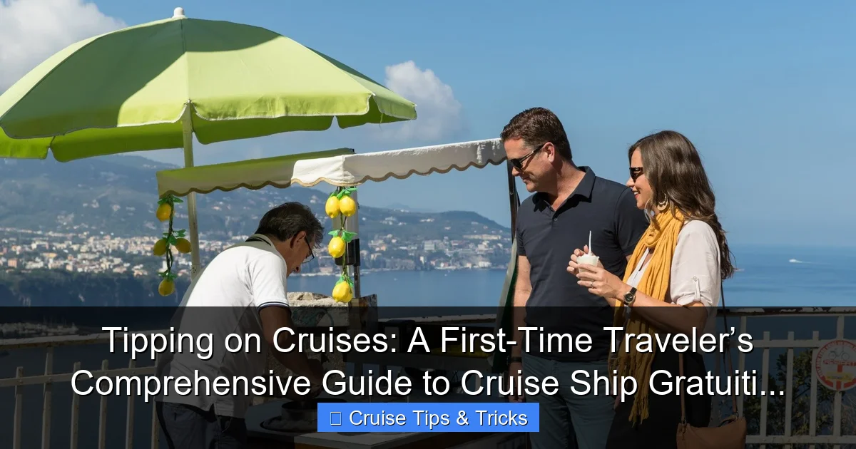 Tipping on Cruises: A First-Time Traveler’s Comprehensive Guide to Cruise Ship Gratuiti... - content1 visual guide