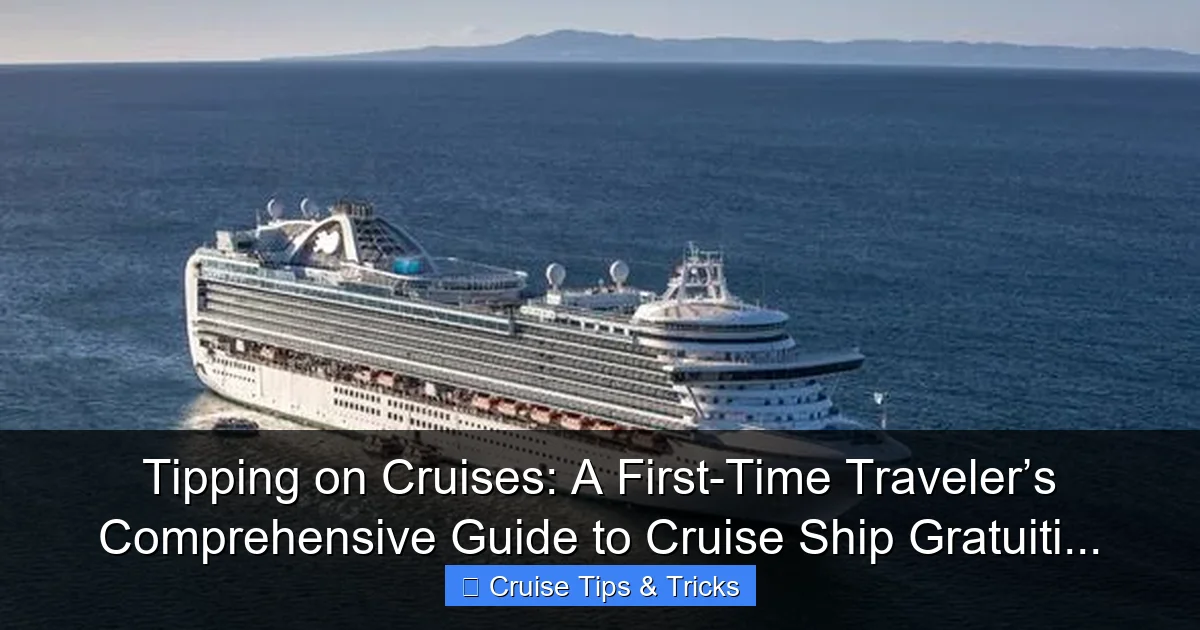 Tipping on Cruises: A First-Time Traveler’s Comprehensive Guide to Cruise Ship Gratuiti... - content2 visual guide