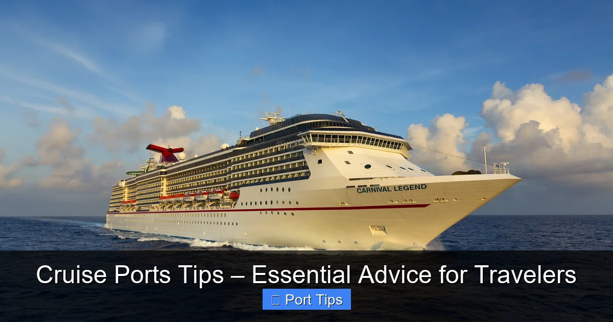 Featured image for Cruise Ports Tips – Essential Advice for Travelers