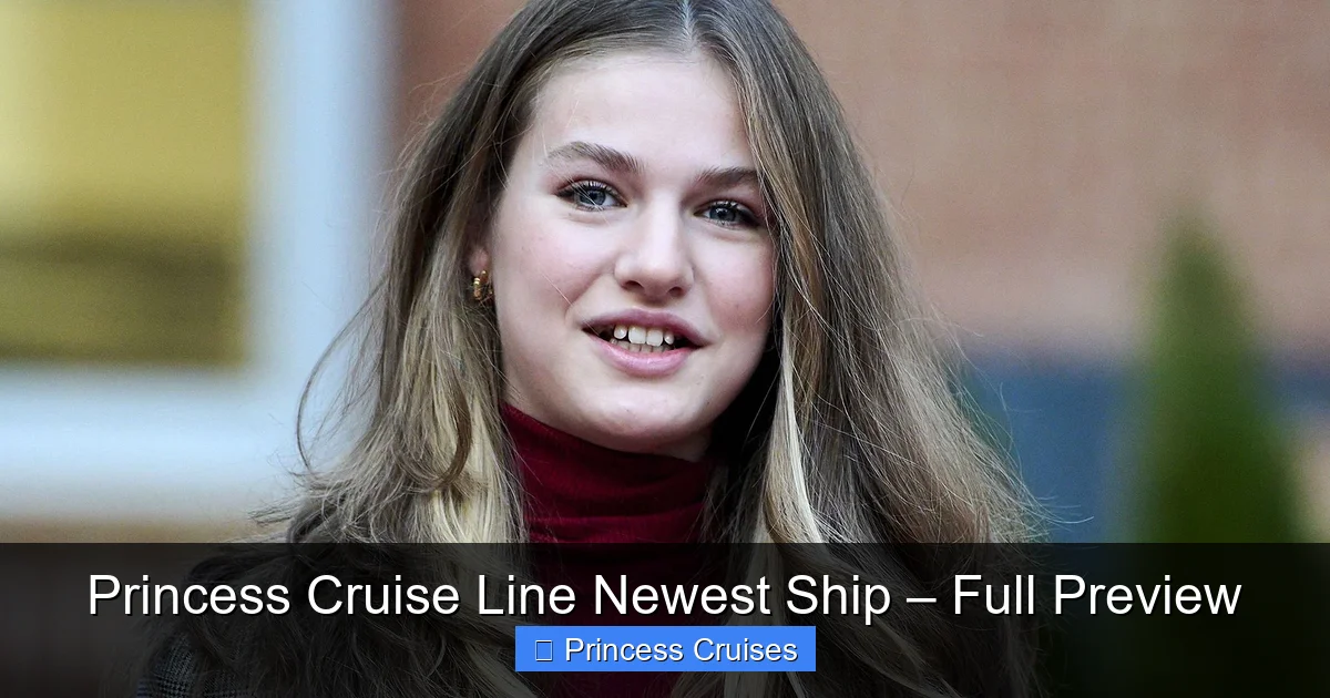 Featured image for Princess Cruise Line Newest Ship – Full Preview