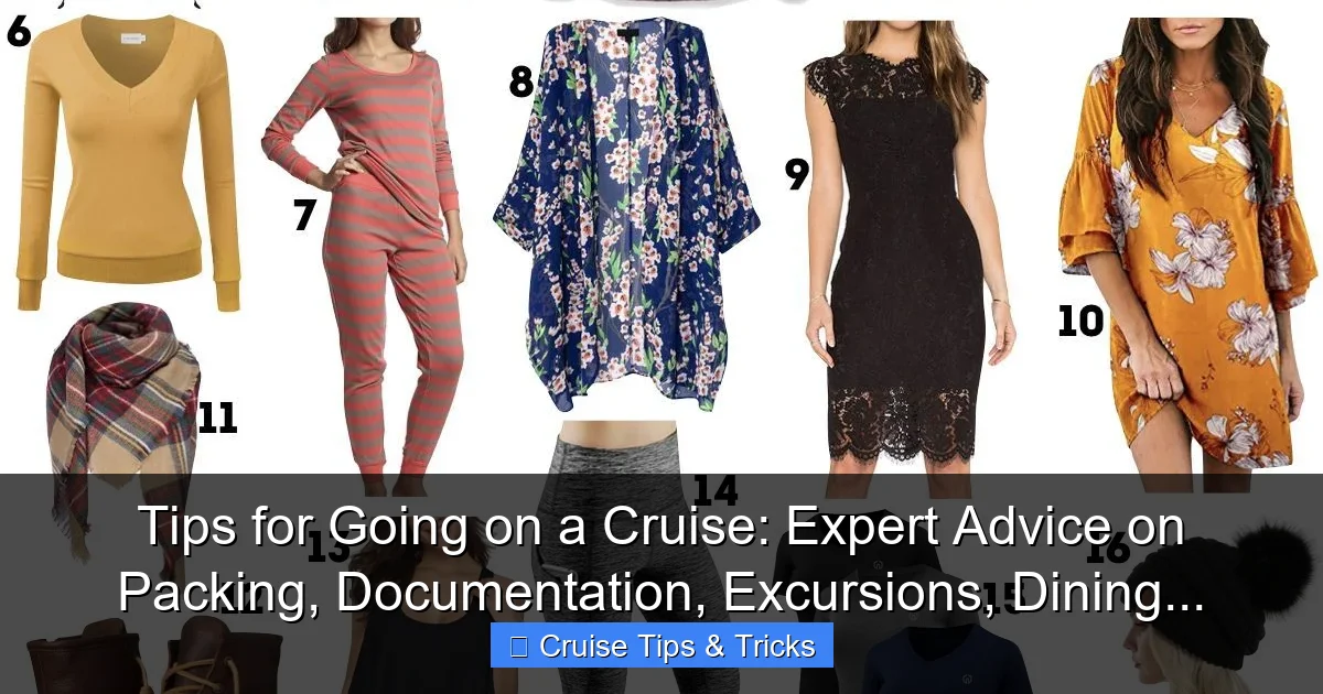 Featured image for Tips for Going on a Cruise: Expert Advice on Packing, Documentation, Excursions, Dining...