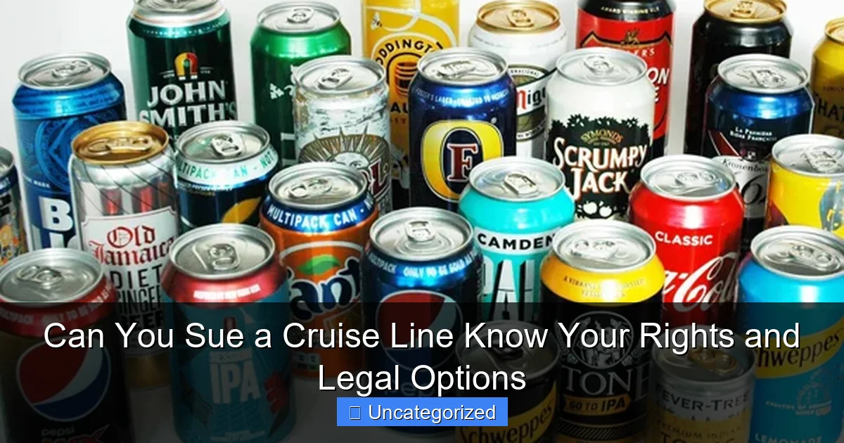 Can You Sue a Cruise Line Know Your Rights and Legal Options