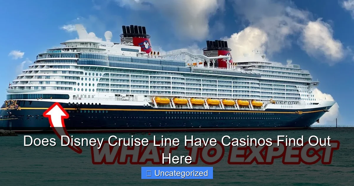 Does Disney Cruise Line Have Casinos Find Out Here