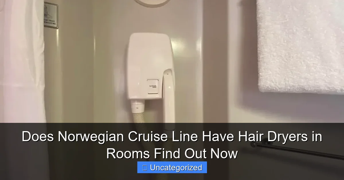 Does Norwegian Cruise Line Have Hair Dryers in Rooms Find Out Now