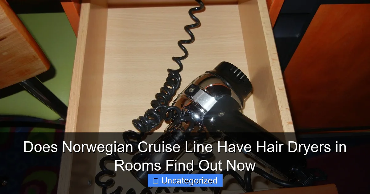Does Norwegian Cruise Line Have Hair Dryers in Rooms Find Out Now