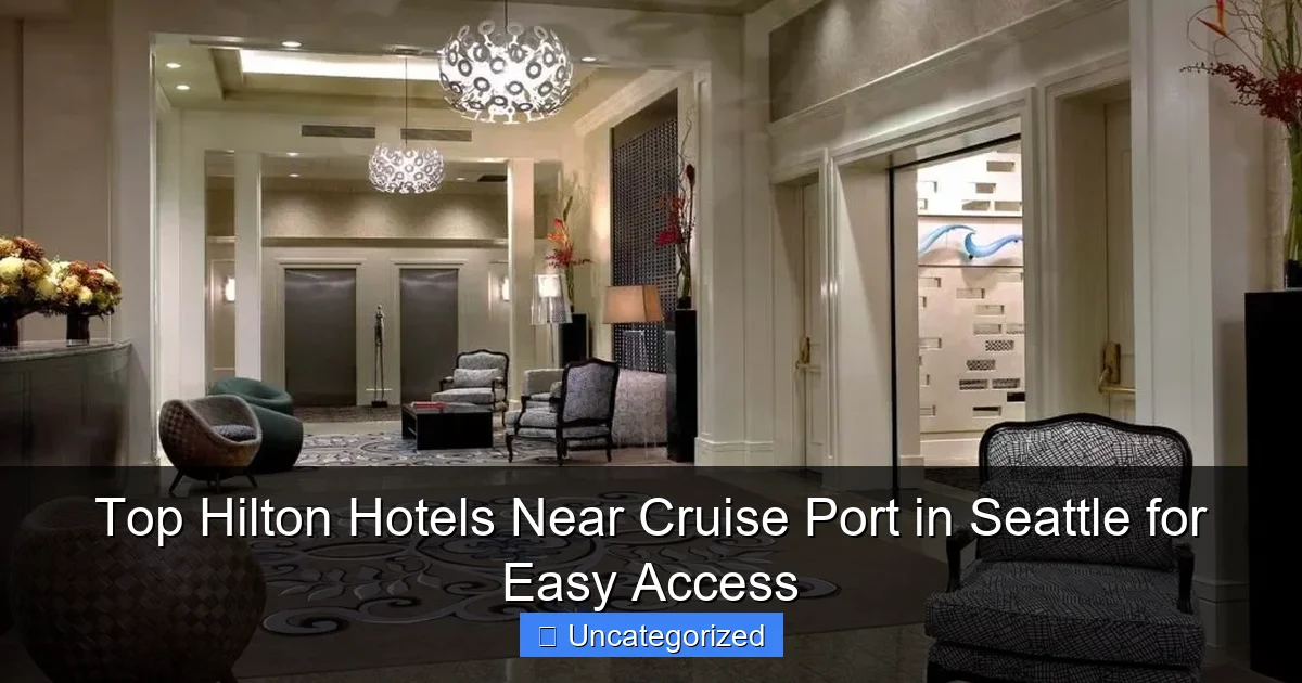 Top Hilton Hotels Near Cruise Port in Seattle for Easy Access