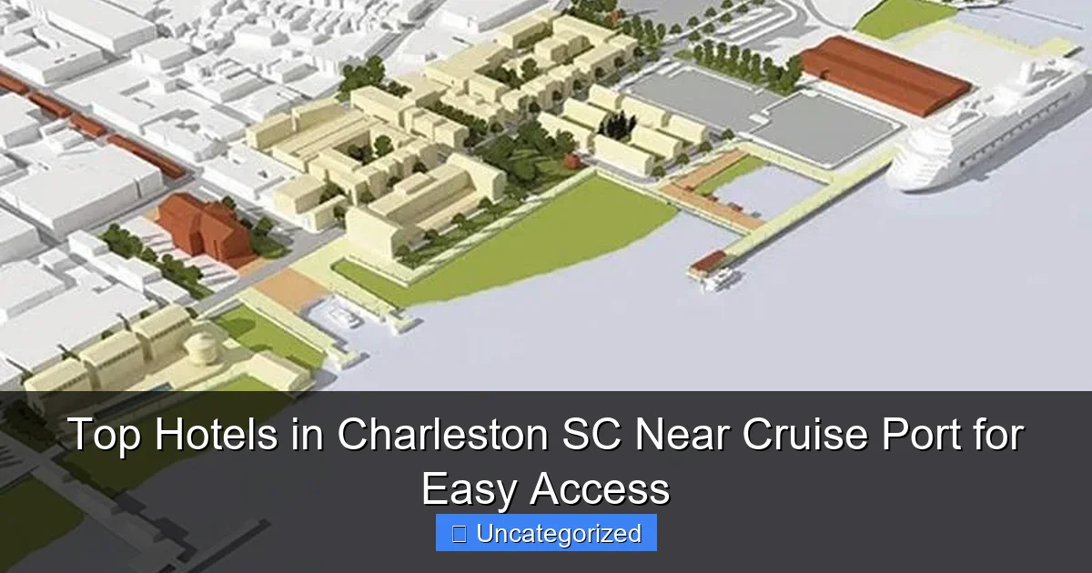 Top Hotels in Charleston SC Near Cruise Port for Easy Access