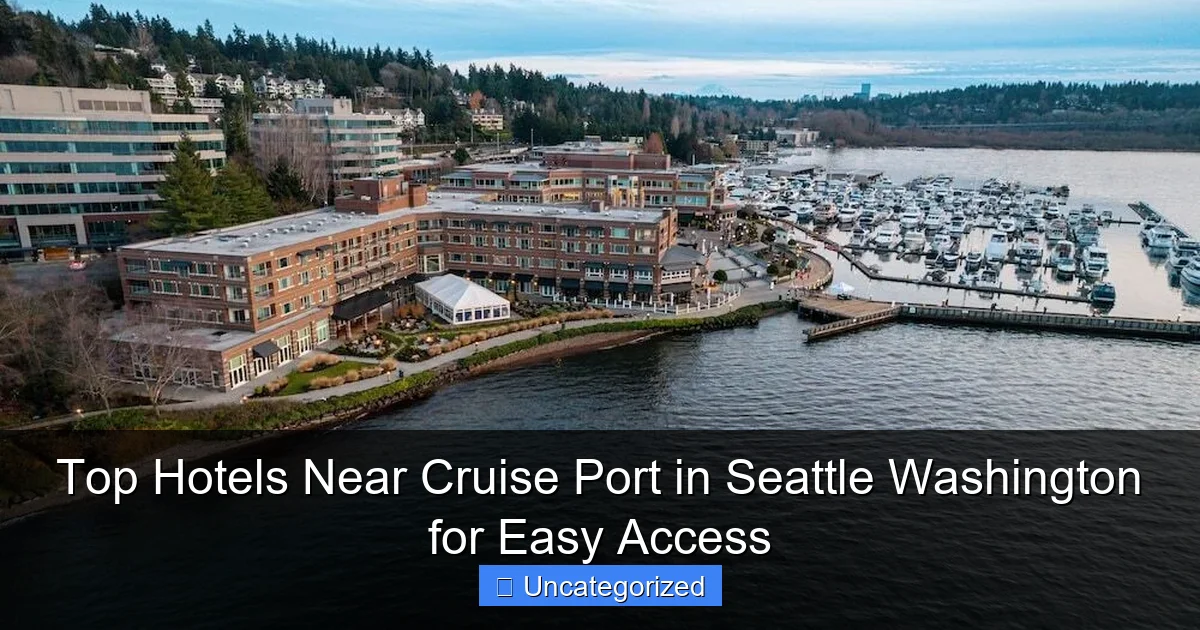 Top Hotels Near Cruise Port in Seattle Washington for Easy Access
