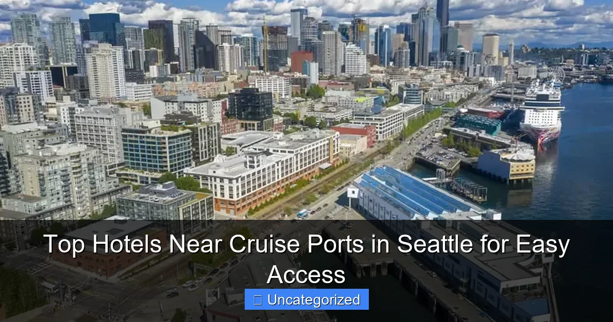 Top Hotels Near Cruise Ports in Seattle for Easy Access