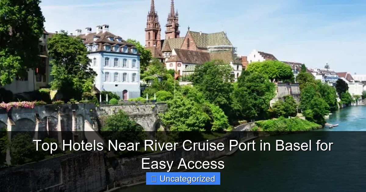 Top Hotels Near River Cruise Port in Basel for Easy Access