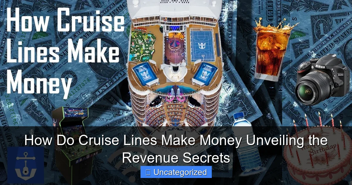 How Do Cruise Lines Make Money Unveiling the Revenue Secrets