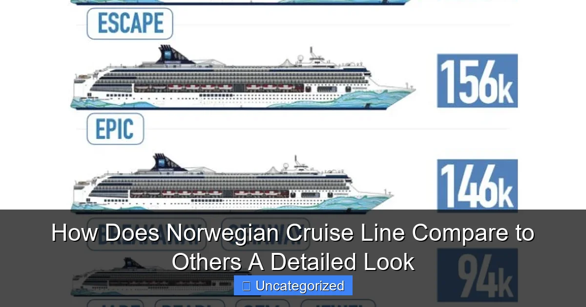 How Does Norwegian Cruise Line Compare to Others A Detailed Look