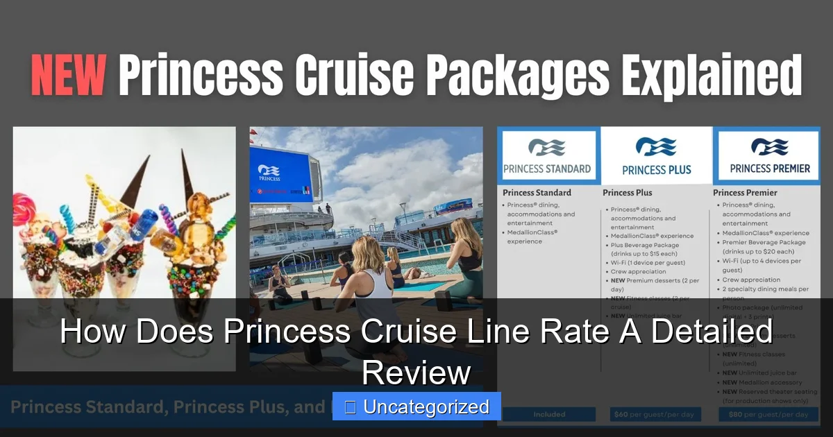 How Does Princess Cruise Line Rate A Detailed Review