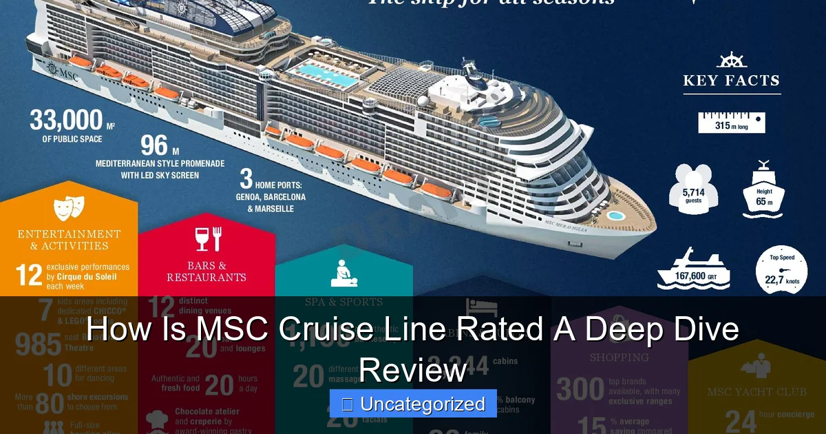 How Is MSC Cruise Line Rated A Deep Dive Review