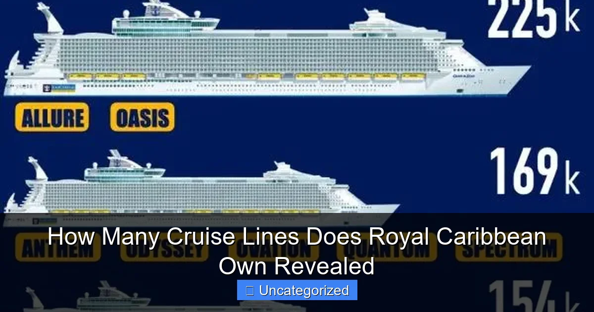 How Many Cruise Lines Does Royal Caribbean Own Revealed