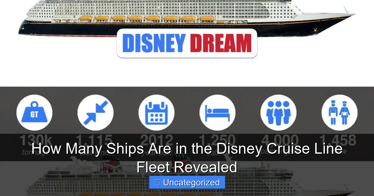 How Many Ships Are in the Disney Cruise Line Fleet Revealed