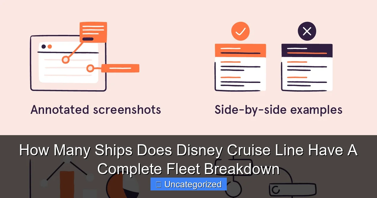 How Many Ships Does Disney Cruise Line Have A Complete Fleet Breakdown