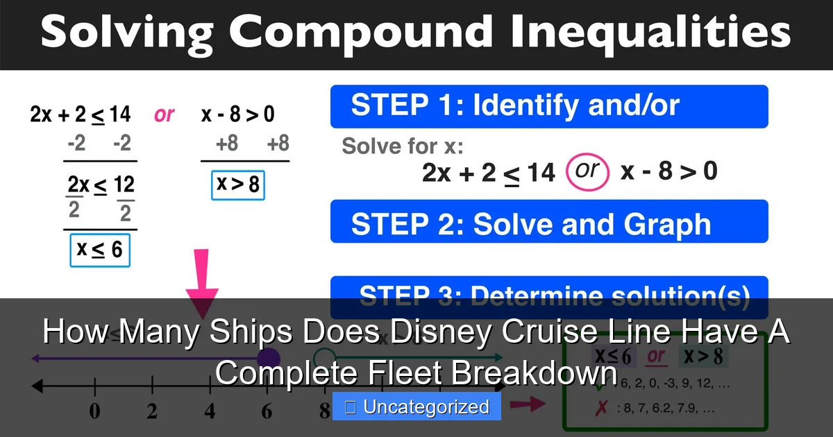 How Many Ships Does Disney Cruise Line Have A Complete Fleet Breakdown