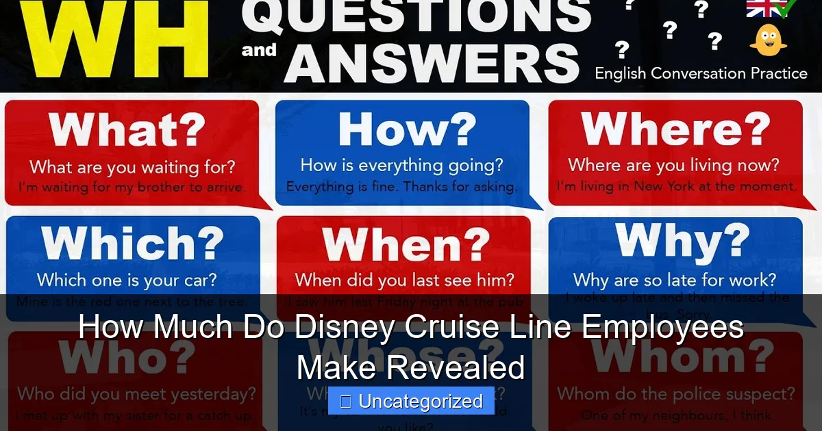 How Much Do Disney Cruise Line Employees Make Revealed