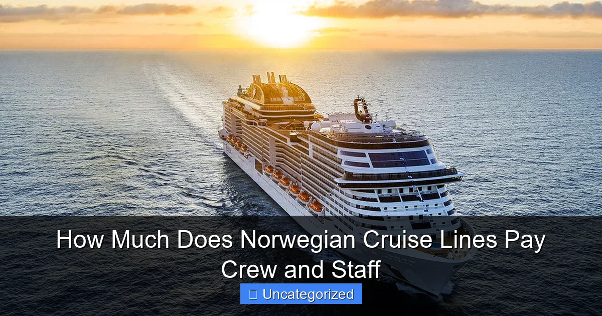 How Much Does Norwegian Cruise Lines Pay Crew and Staff