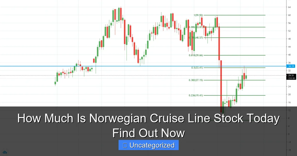 How Much Is Norwegian Cruise Line Stock Today Find Out Now