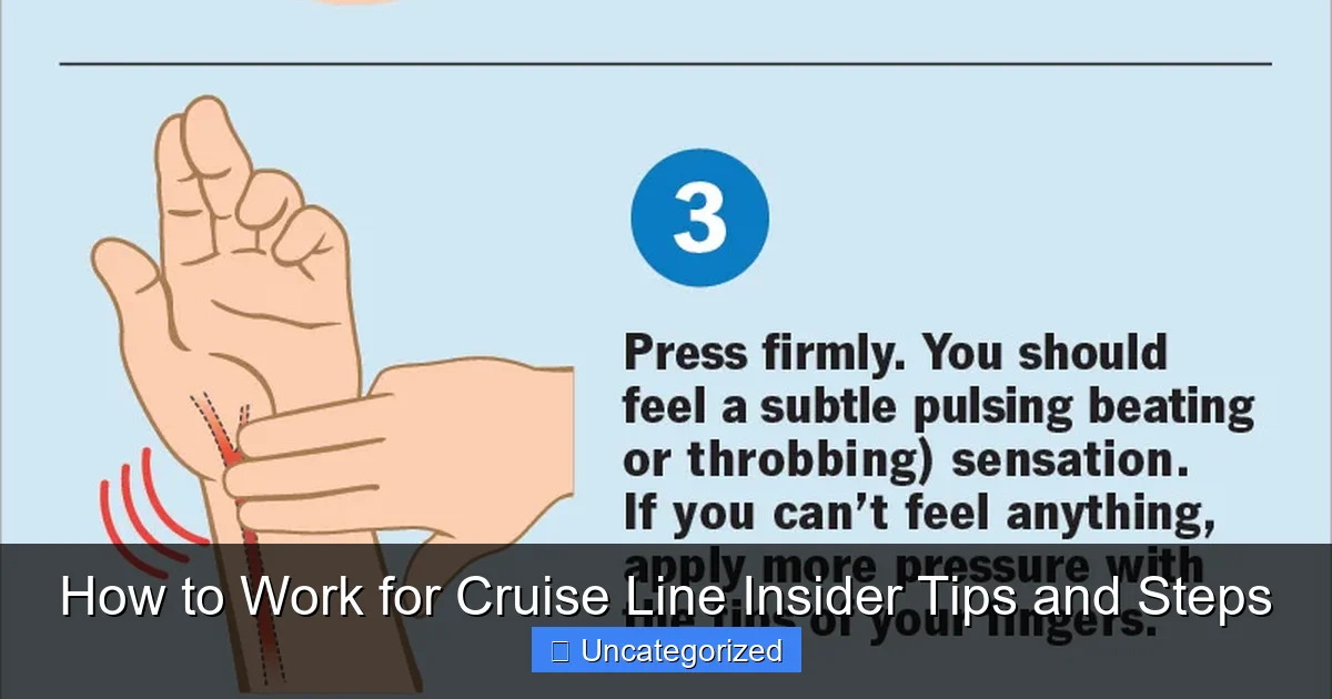 How to Work for Cruise Line Insider Tips and Steps