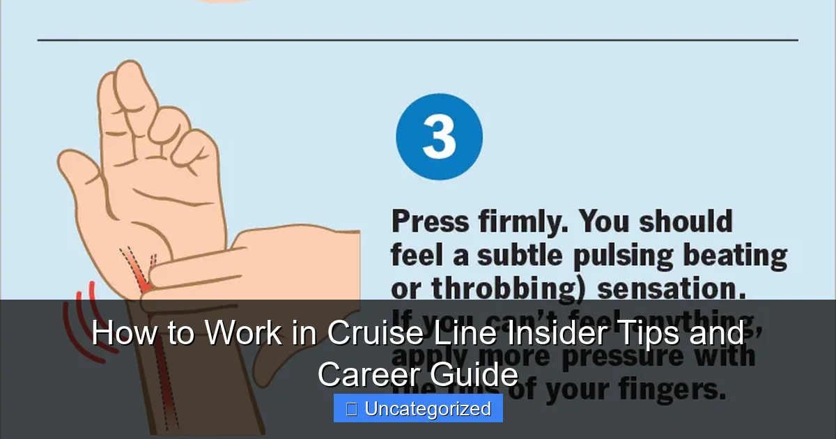 How to Work in Cruise Line Insider Tips and Career Guide