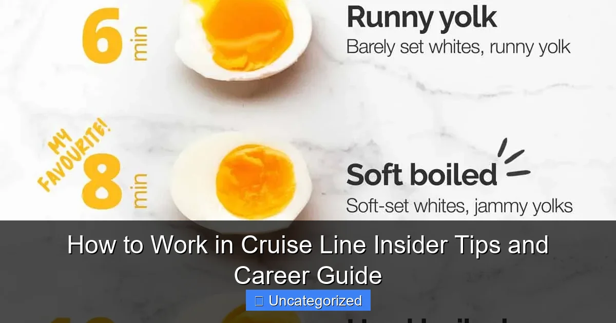 How to Work in Cruise Line Insider Tips and Career Guide
