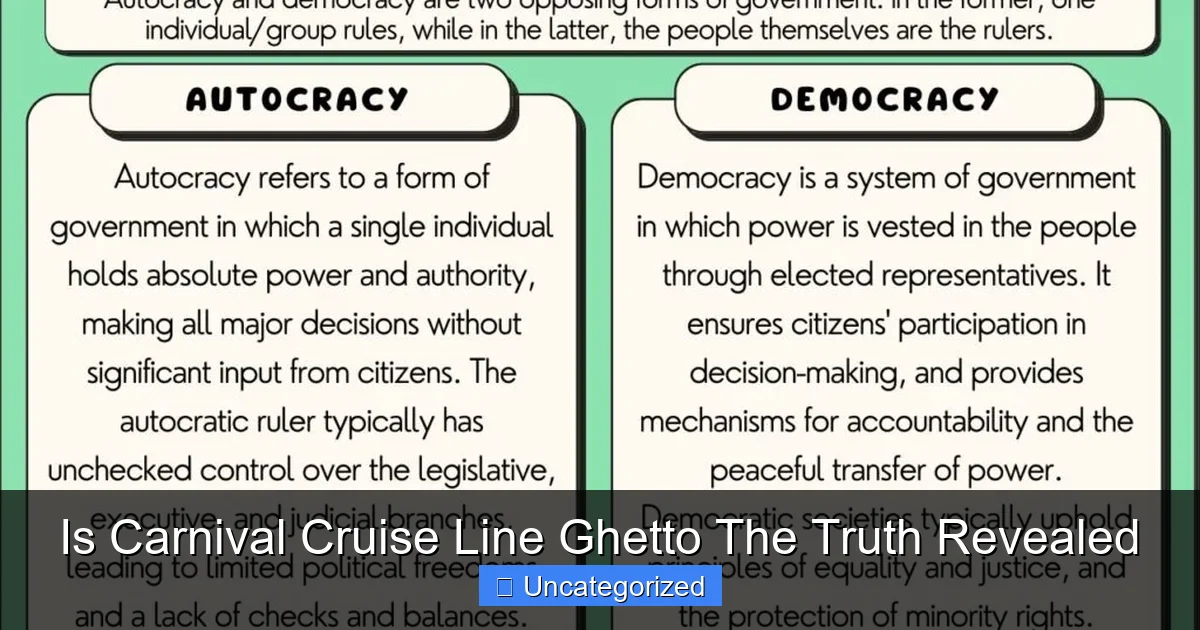 Is Carnival Cruise Line Ghetto The Truth Revealed