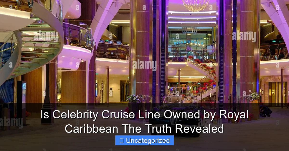 Is Celebrity Cruise Line Owned by Royal Caribbean The Truth Revealed