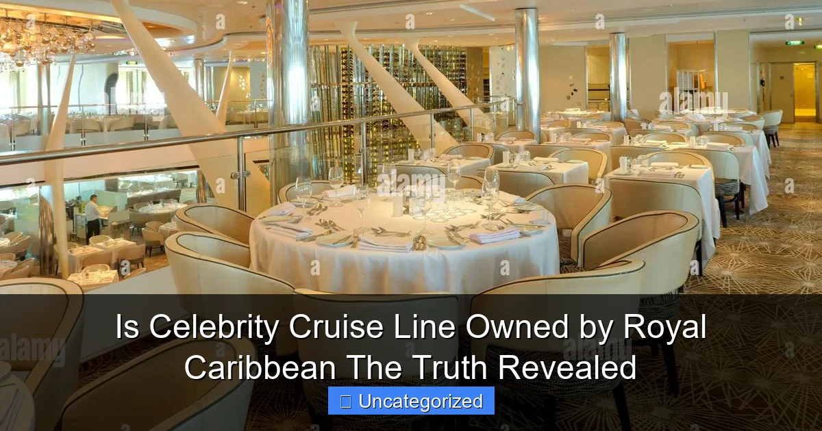 Is Celebrity Cruise Line Owned by Royal Caribbean The Truth Revealed