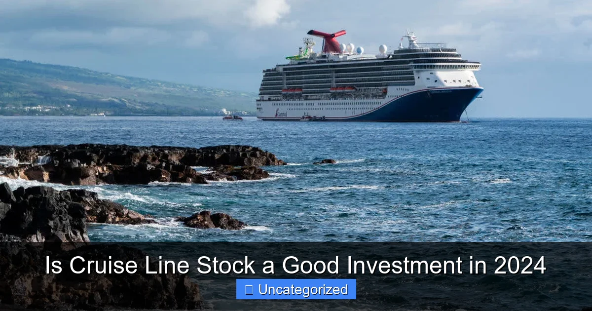 Is Cruise Line Stock a Good Investment in 2024