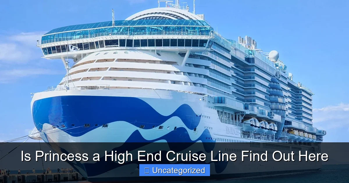 Is Princess a High End Cruise Line Find Out Here