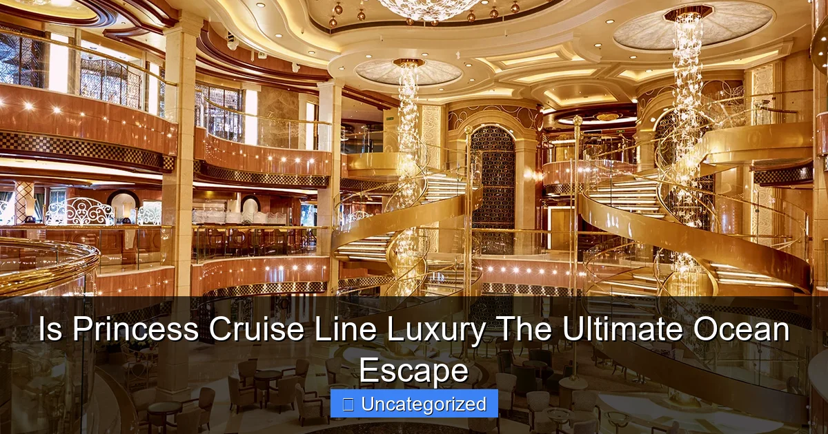 Is Princess Cruise Line Luxury The Ultimate Ocean Escape