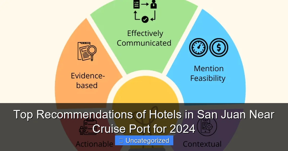 Top Recommendations of Hotels in San Juan Near Cruise Port for 2024