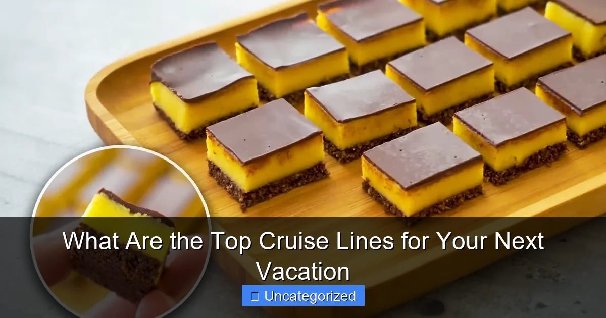 What Are the Top Cruise Lines for Your Next Vacation