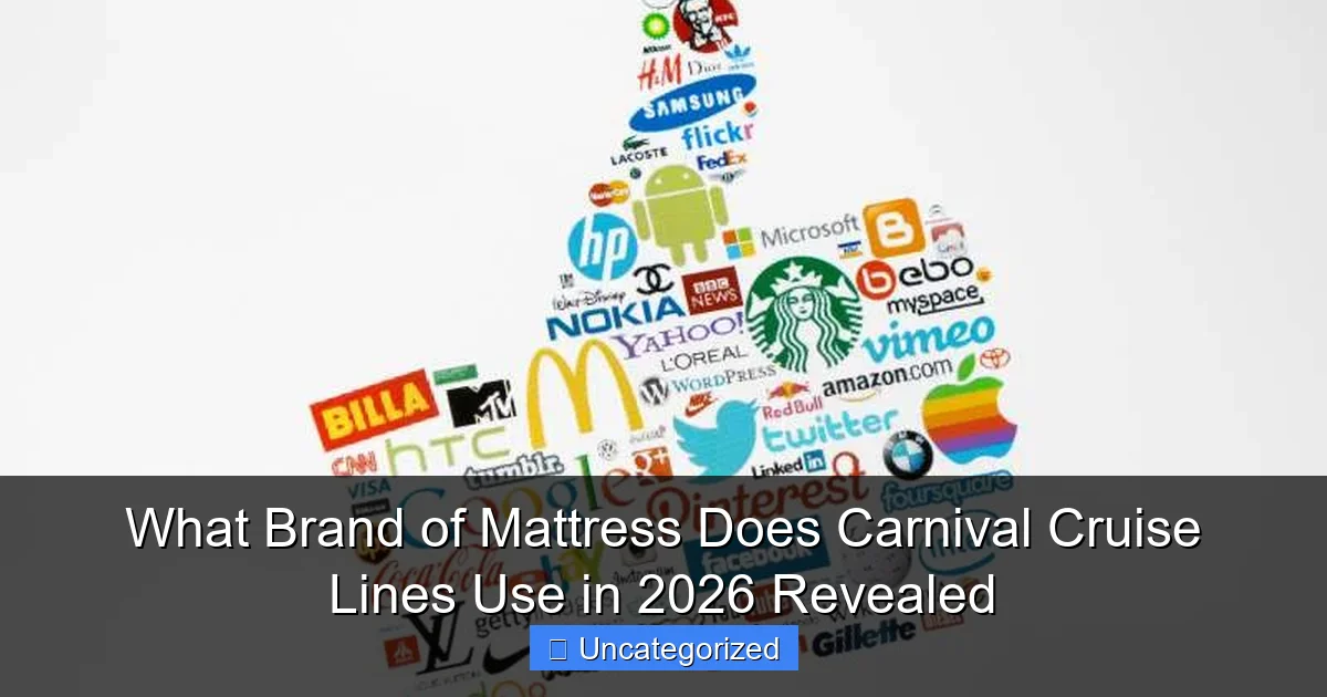 What Brand of Mattress Does Carnival Cruise Lines Use in 2026 Revealed