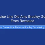 What Cruise Line Did Amy Bradley Go Missing From Revealed