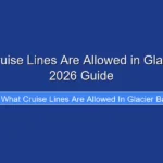 What Cruise Lines Are Allowed in Glacier Bay 2026 Guide