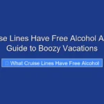 What Cruise Lines Have Free Alcohol A Complete Guide to Boozy Vacations