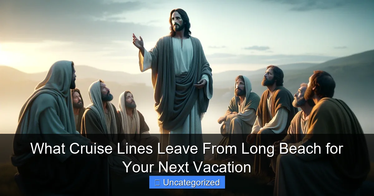 What Cruise Lines Leave From Long Beach for Your Next Vacation