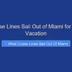 What Cruise Lines Sail Out of Miami for Your Next Vacation