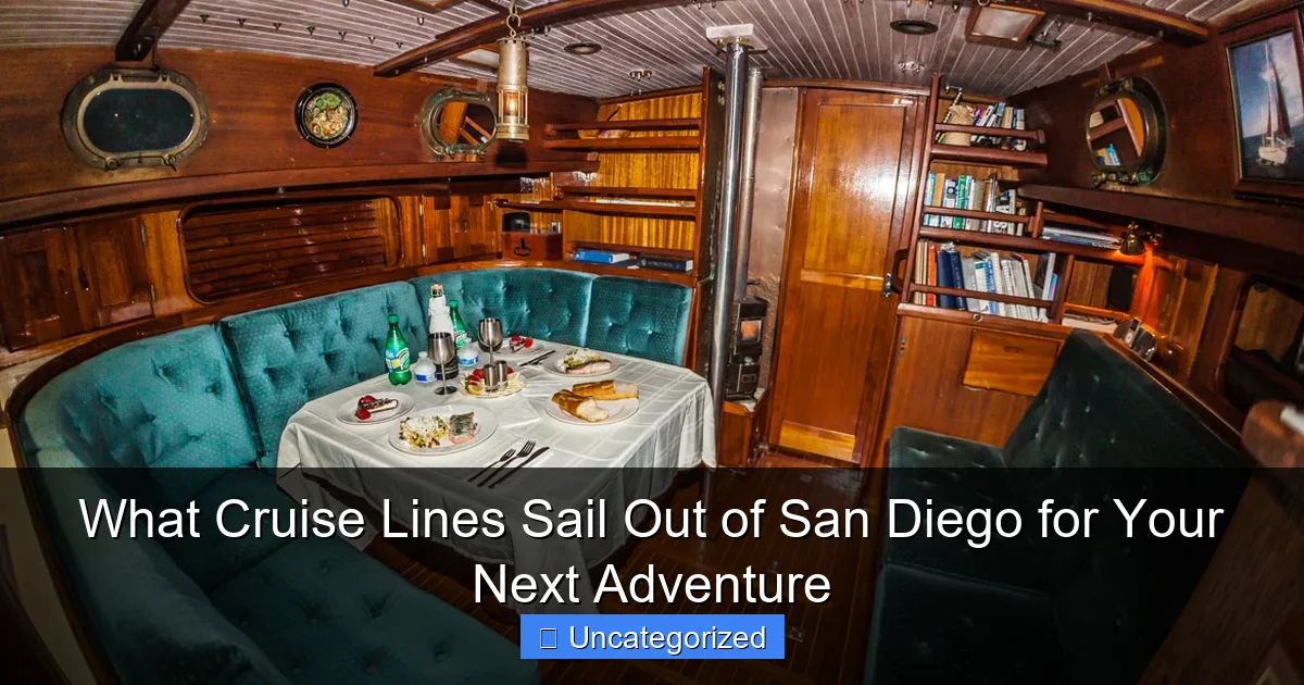 What Cruise Lines Sail Out of San Diego for Your Next Adventure