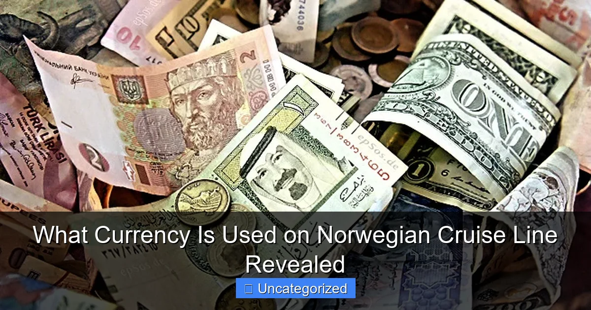 What Currency Is Used on Norwegian Cruise Line Revealed