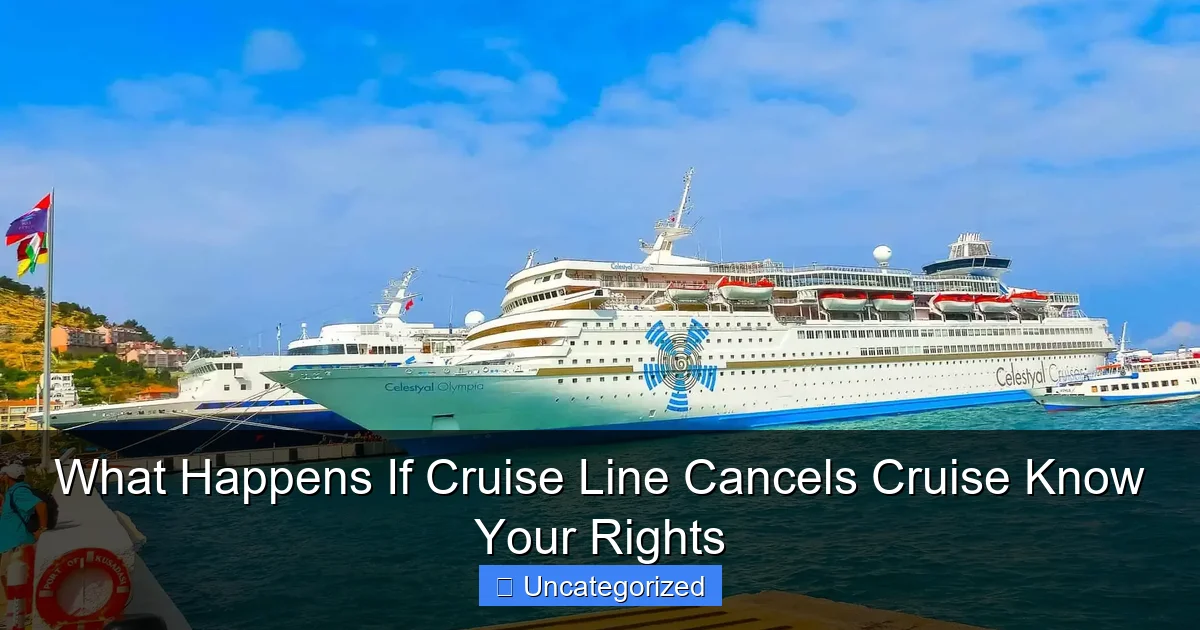 What Happens If Cruise Line Cancels Cruise Know Your Rights